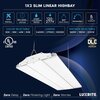 Luxrite 2FT Linear High Bay LED Shop Light 165/190/220W Up to 30000LM 4CCT 3000K-5000K Adjustable Tilt LR41705-1PK